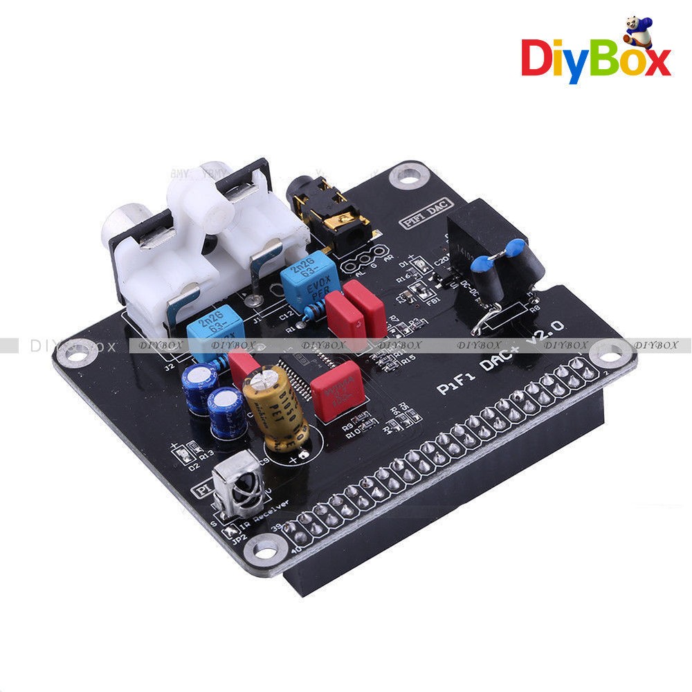 DAC+ HIFI DAC Audio Sound Card Module I2S interface for Raspberry pi 3 2 B B+