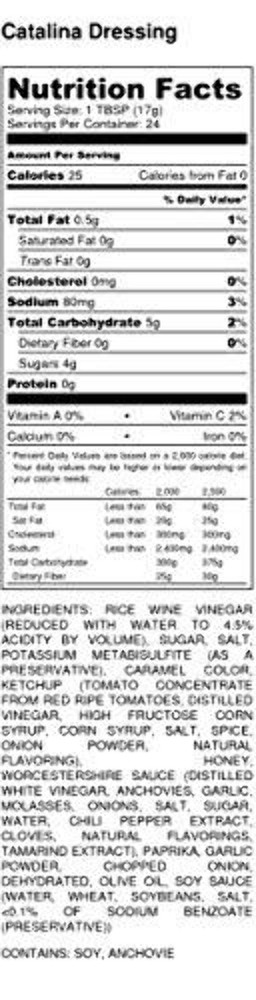 Catalina Salad Dressing