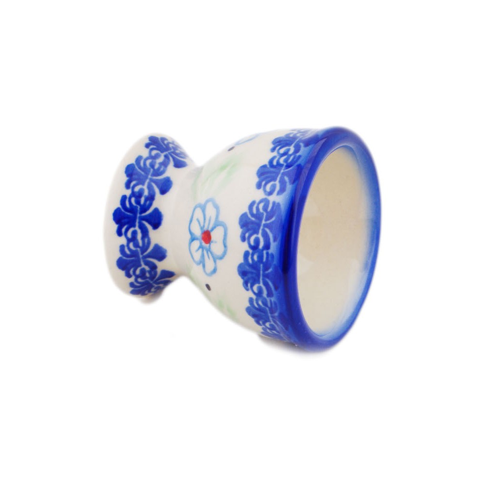 Polish Pottery Egg Holder 2" Sweet Day