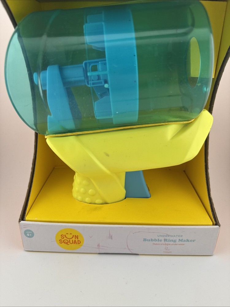 Sun Squad Target Underwater Bubble Ring Maker Pool Toy Makes Bubbles Underwater