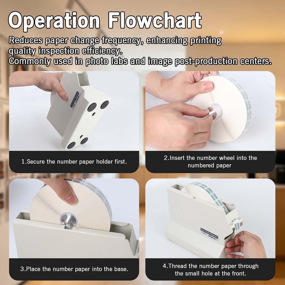 Twin-Check Dispenser Machine For Check Labels Noritsu Fuji Negative Development