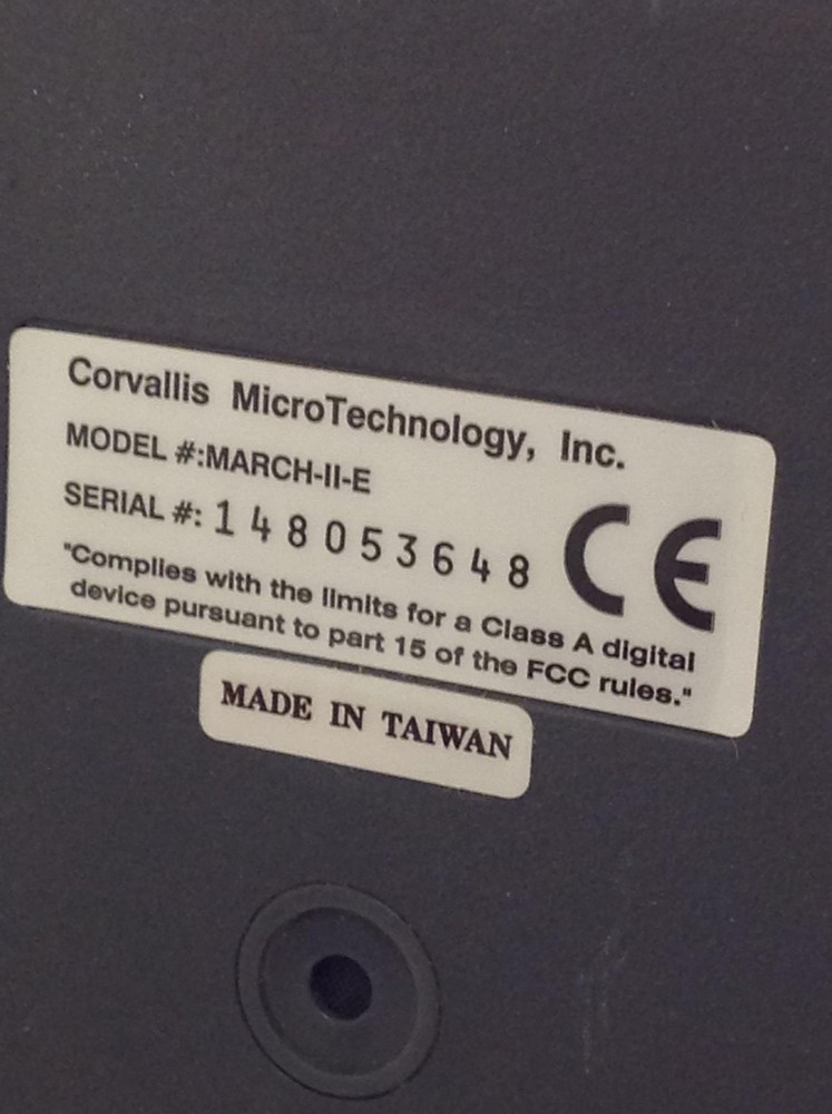 Corvallis Microtechnology March-II-E Data Recorder & GPS Navigator WORKING