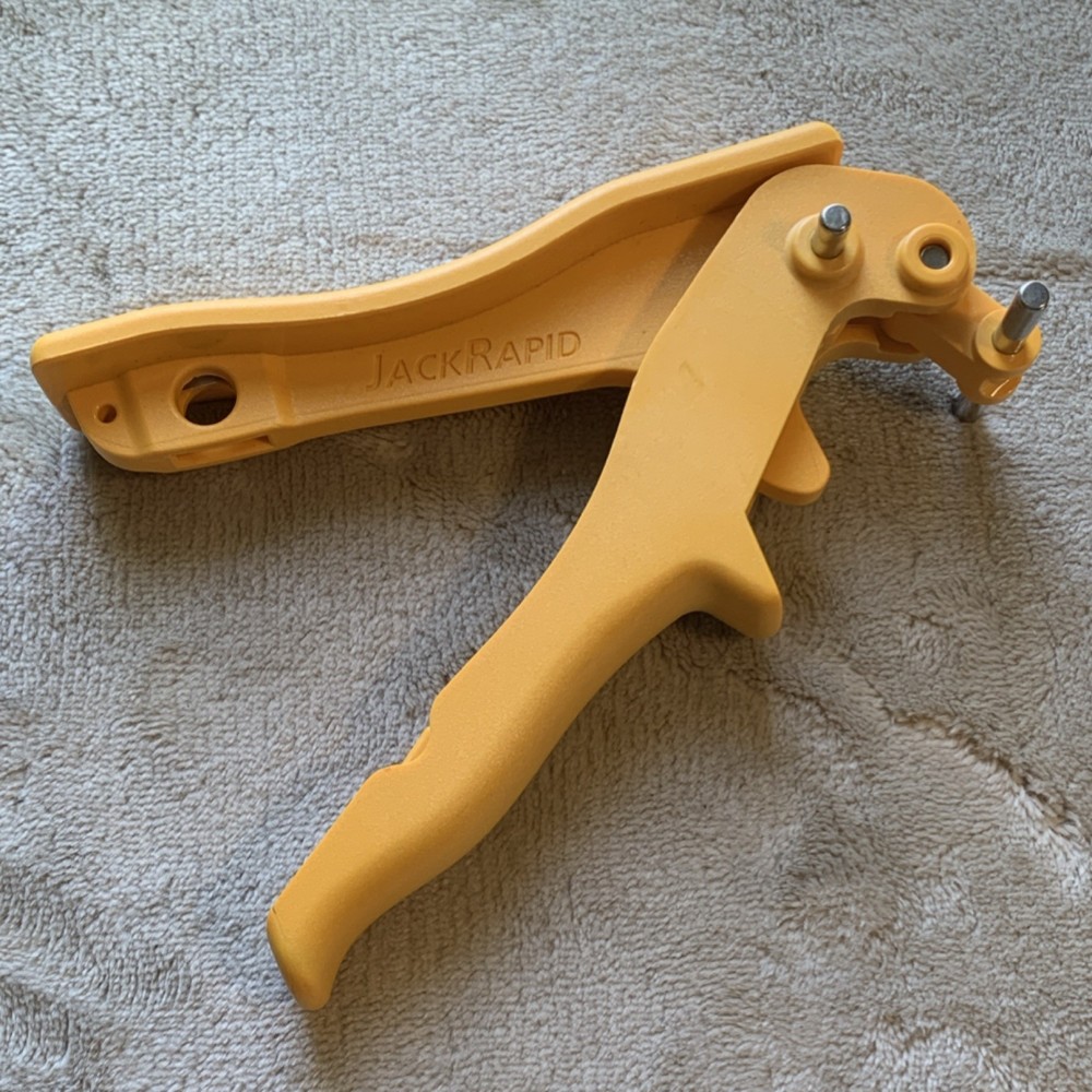 Handle by Fluke Networks, JackRapid Punch Down Tool, yellow