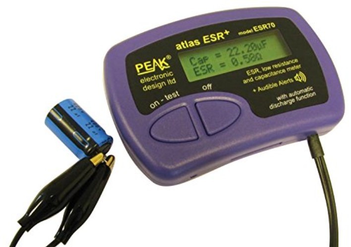 Atlas Capacitance and ESR Meter