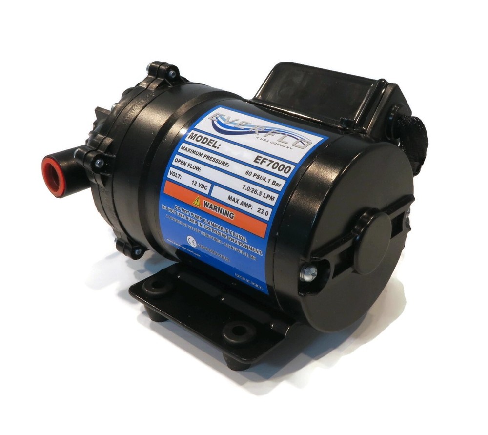 (2 Pack )Everflo 7.0 GPM, Diaphragm Pump for Devalan 7870-101E-SB, 7870101ESB