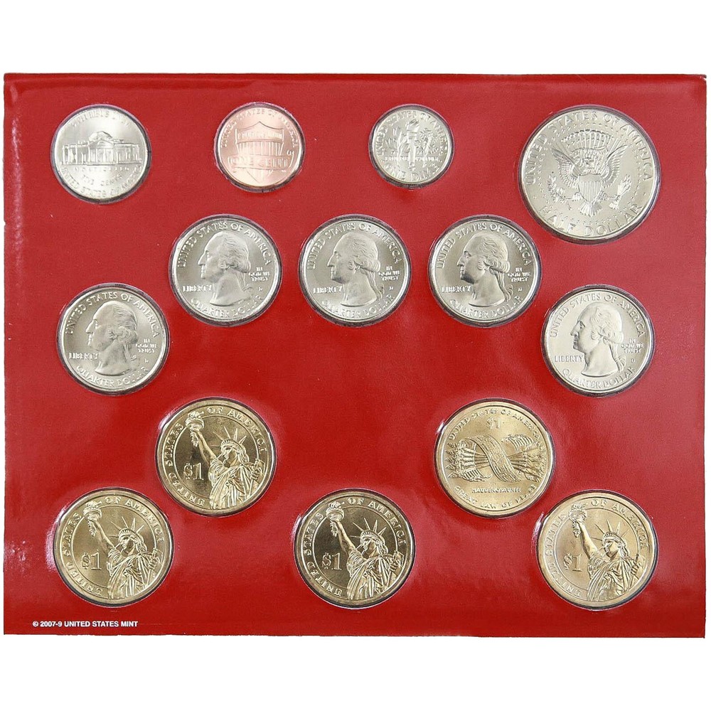 2010 Mint Set Original Plastic 28 BU US Coins BU