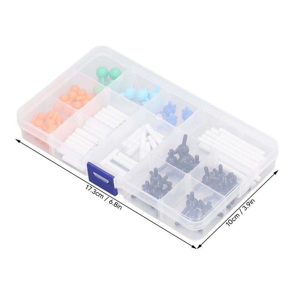 Chemistry Molecular Model Kit Vibrant Color 3D Educational Micro Molecular