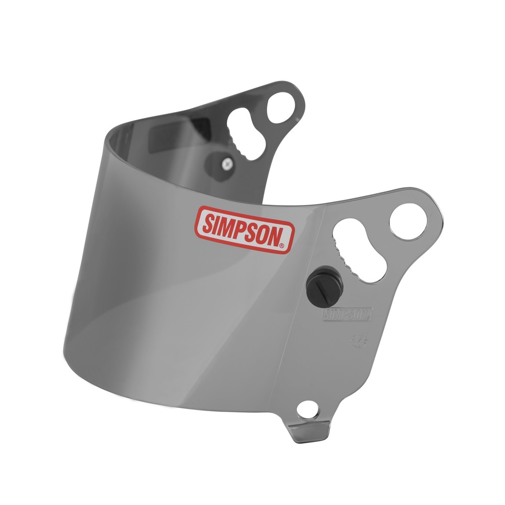 Simpson Racing VPR04 Viper Helmet Shield Silver Each