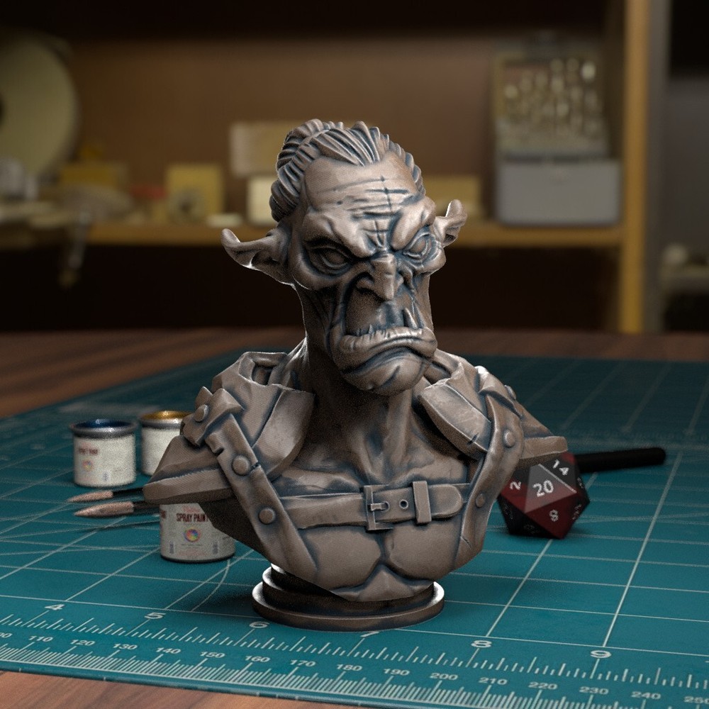 Goblin 02 Bust  - Resin Miniature | Tabletop Games