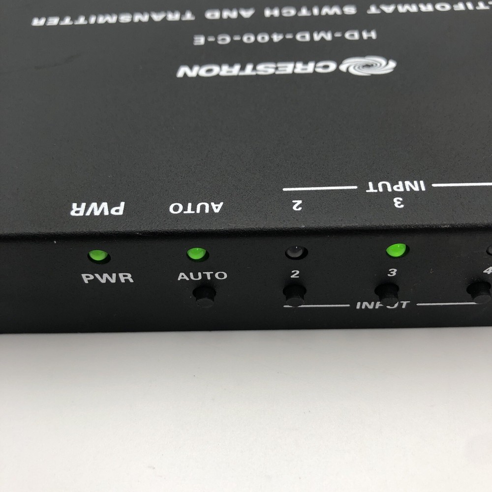 Crestron HD-MD-400-C-E Multiformat Switch And Receiver READ B