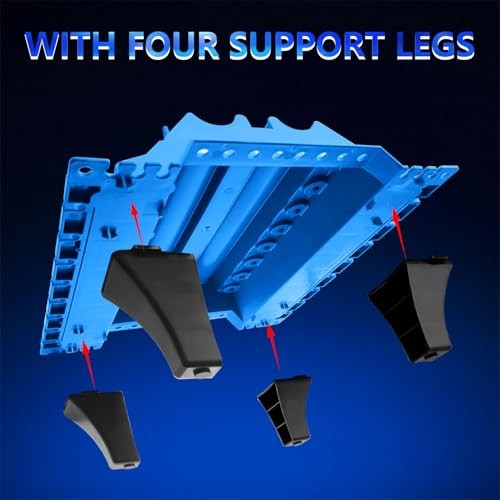 Engine Cylinder Head Organizer Valves Tool,Engine Organizer Parts Blue