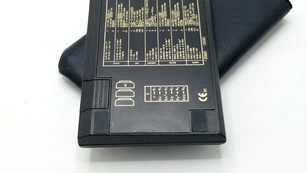 HP 12C Financial Calculator + Case - Works