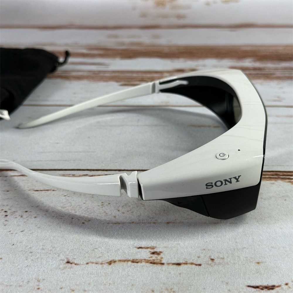 Sony 3D Active Shutter Glasses TDG-BR250 White for Video Game Console