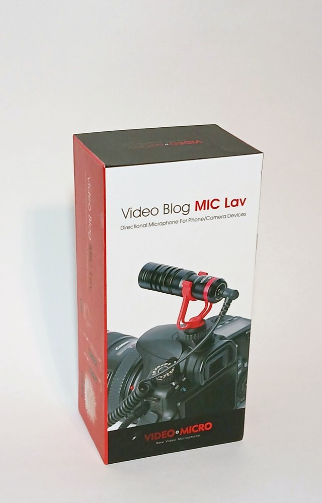 Video VLOG MIC Lav Micro Directional Microphone for Phone/Camera Devices