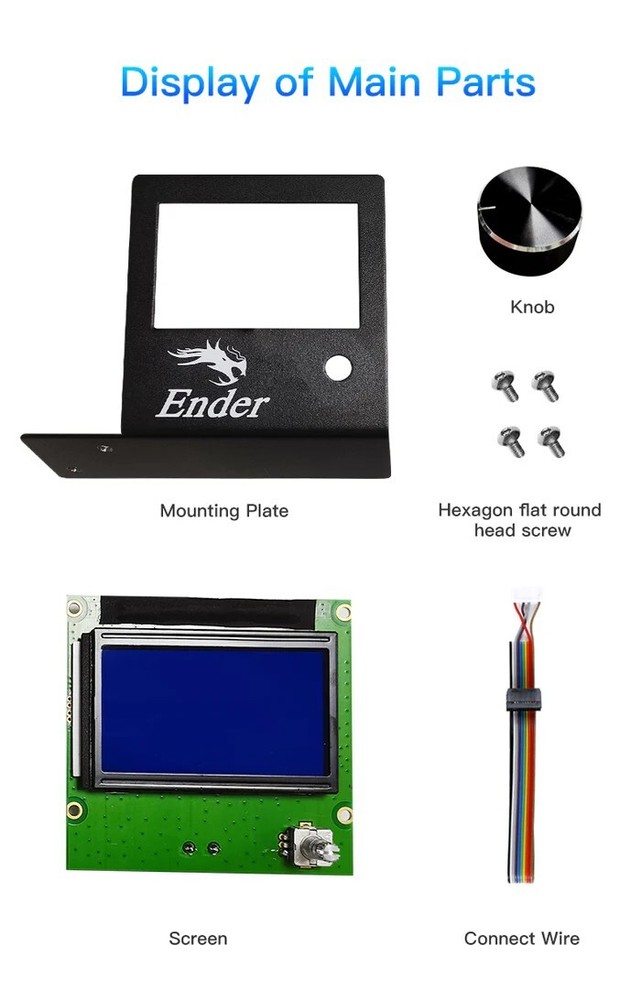 Creality Ender 3 Max / Ender 3 Pro LCD Display Screen Kit