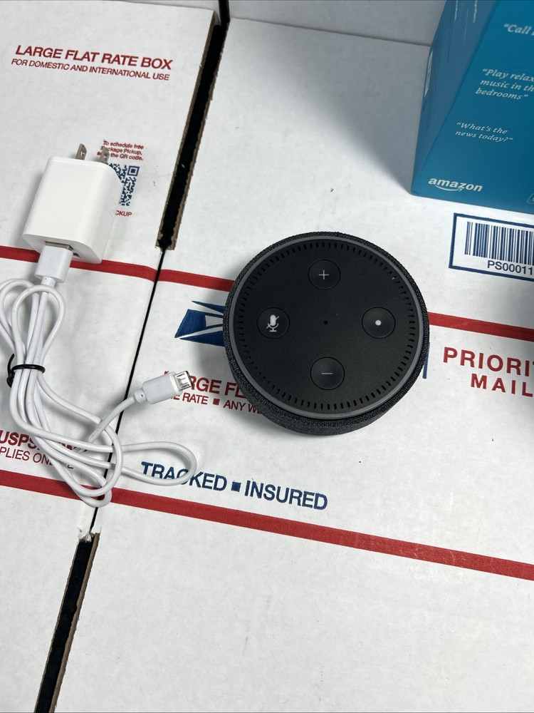 Amazon Echo (2nd Gen) Smart Speaker + Echo Dot (2nd Gen ) - SAME DAY - WARRANTY