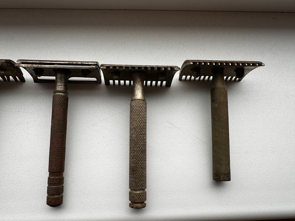 Razor with replaceable blade German and USSR WW2 1941 6 pieces