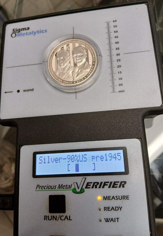 Silver  90% 2013 5 Star Generals Commemorative Silver Round   TP 0979