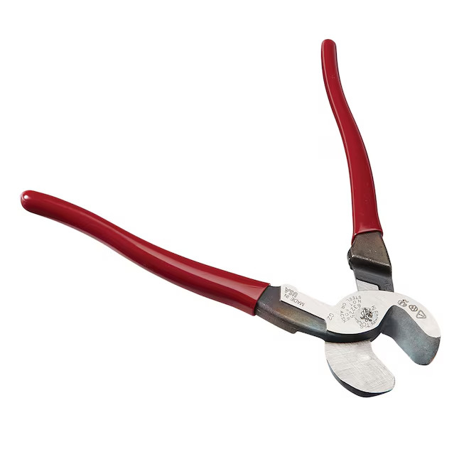 Klein Tools High-Leverage Cable Cutter – Cuts Copper, Aluminum & Comm Cable