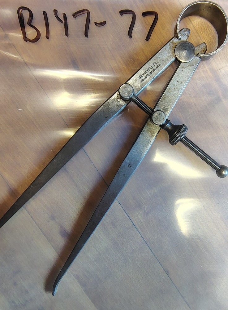 🗽 VINTAGE UNION TOOL 6" ID CALIPER