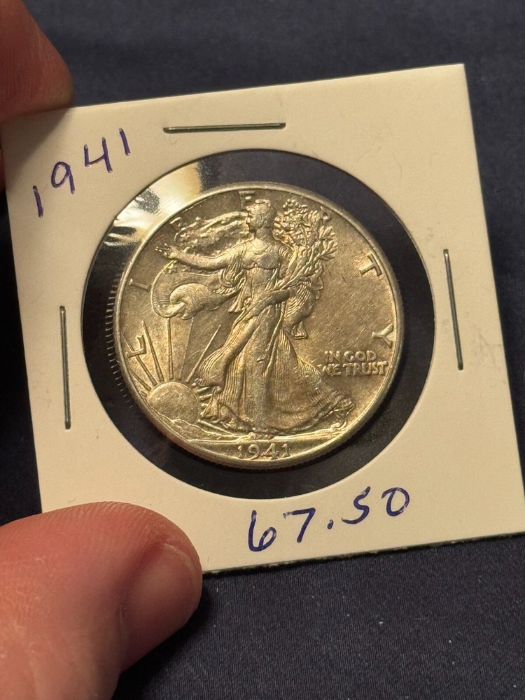 1941 Walking Liberty Half Dollar