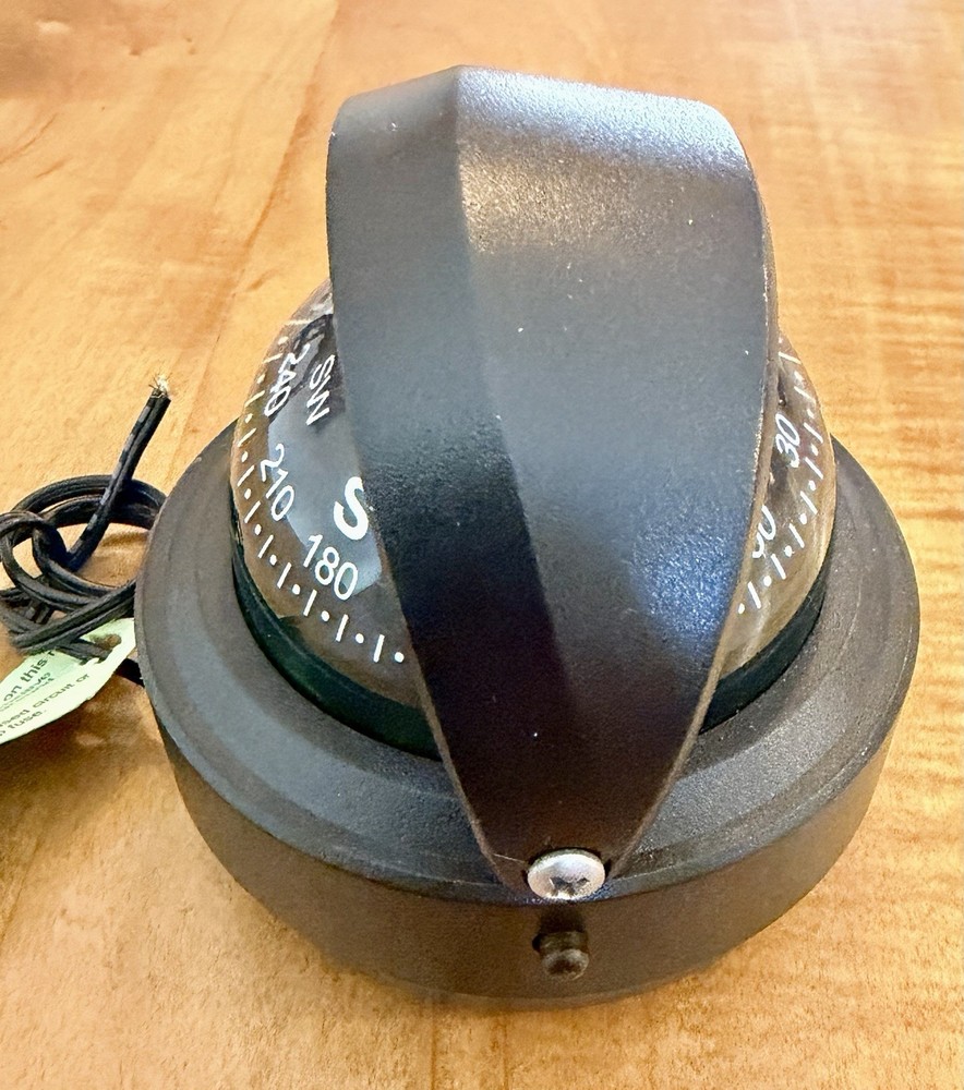 Ritchie Navigation S-53 Explorer Surface Mount Compass. No Box, Never Used!