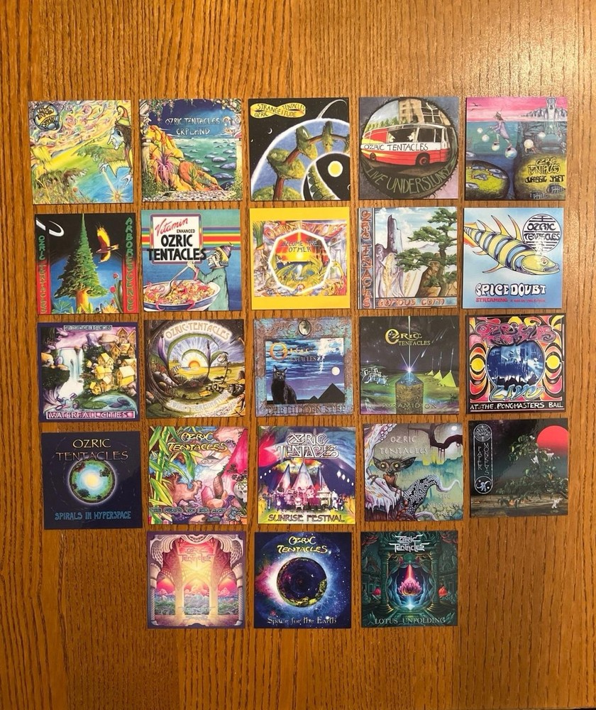 Ozric Tentacles fridge magnets