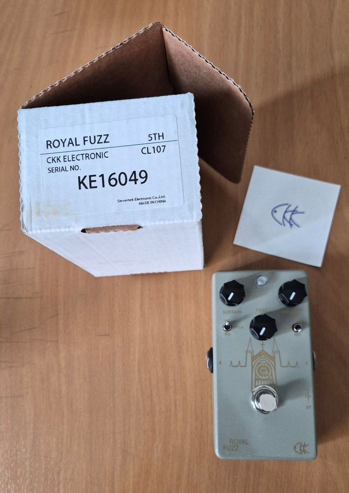 CKK Electronic Royal Fuzz Distortion Effect Pedal