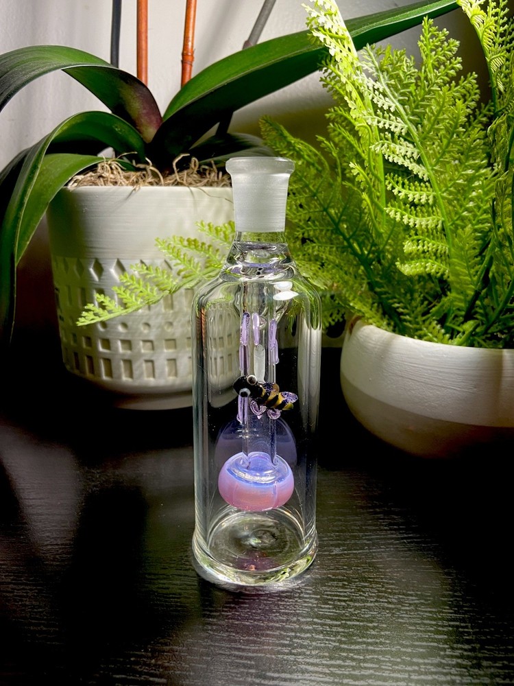 14mm Glass Ash Catcher Bee