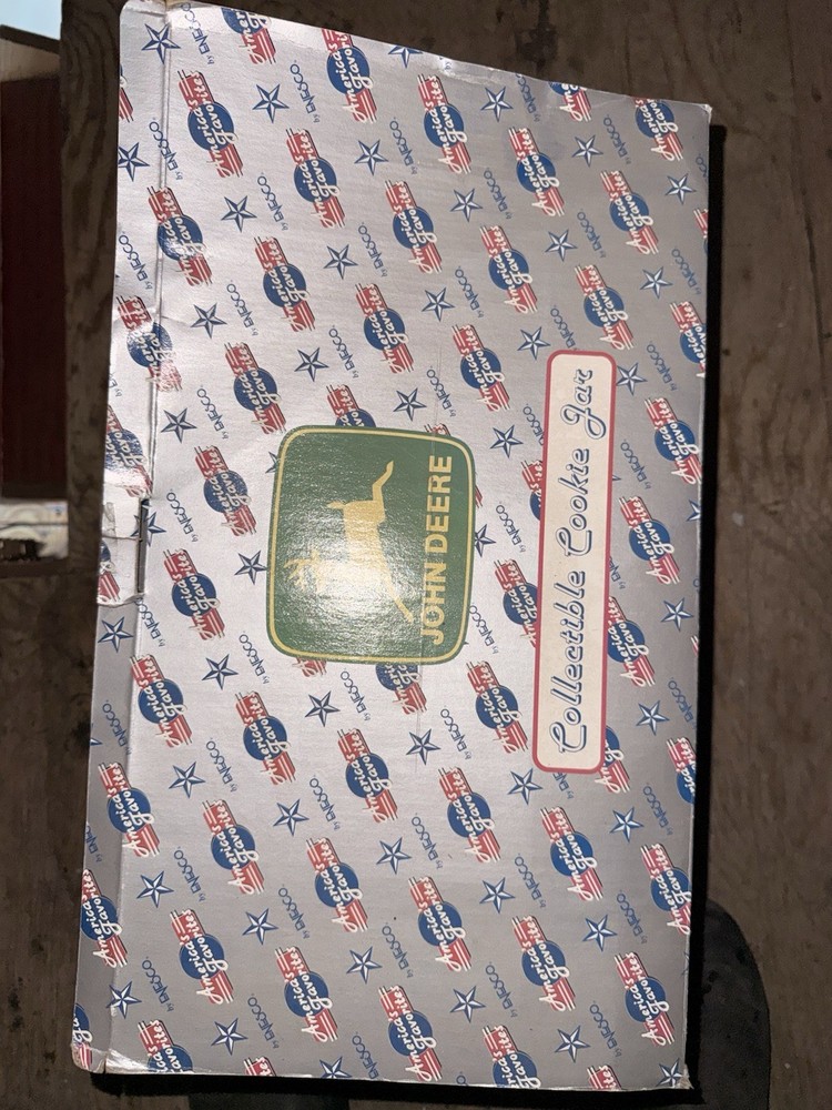 John Deere Collectible Cookie Jar, Still In Box