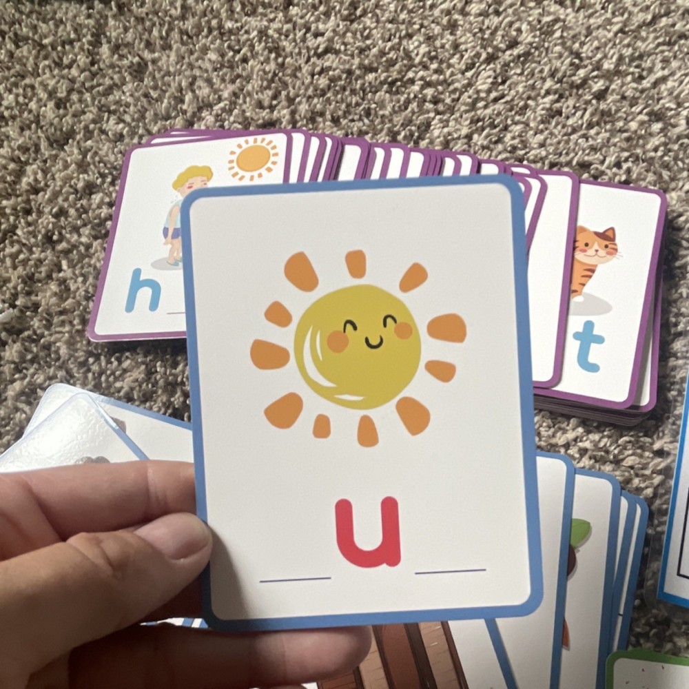 Reading, Writing & Math Toy Set with Phonics Cards, Addition Boards