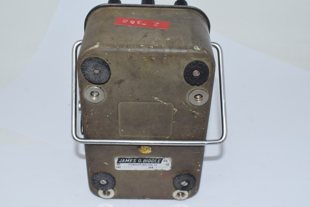 BIDDLE Megger 21158 MEGOHMMETER 0-20k