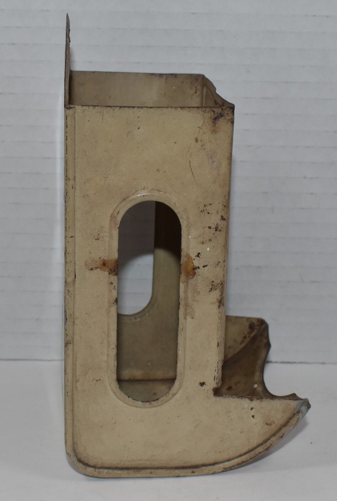 Vintage Wall Hanging Tin Match Stick Matches Holder