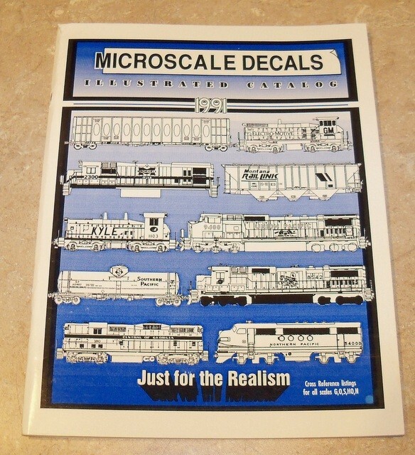 Microscale Decals Illustrated 1991 Catalog  (TA #1)