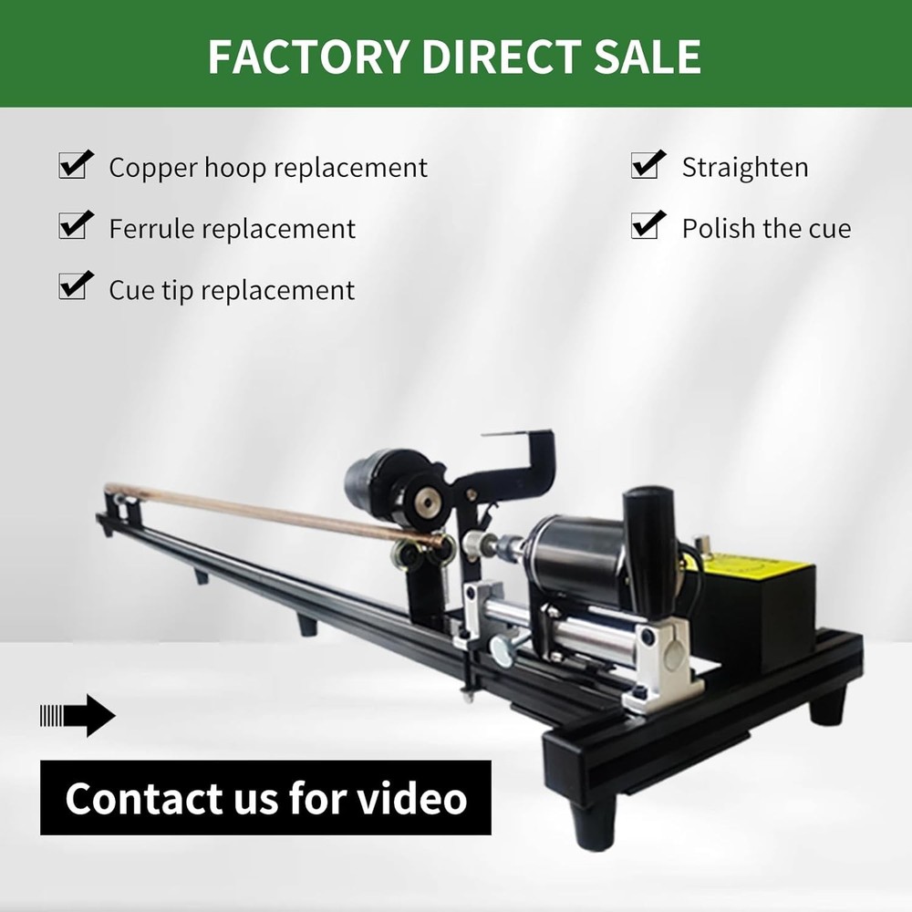 Billiard Cue Repair Multi Function Lathe Tool Kit