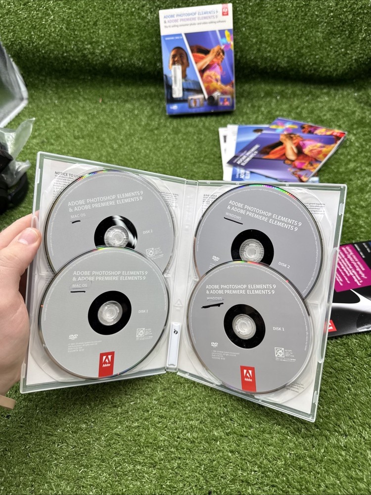 Adobe PHOTOSHOP ELEMENTS 9 & PREMIERE ELEMENTS 9 for Mac