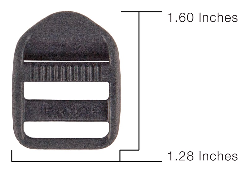 25 - 1 Inch Tension Lock Triglides