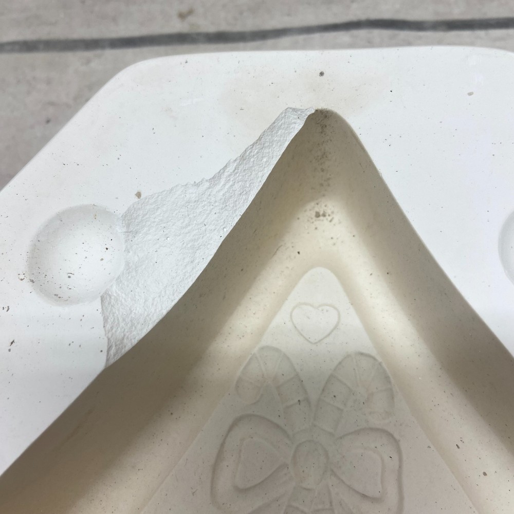 Macky Ceramic Casting Mold Candy Cane House #543