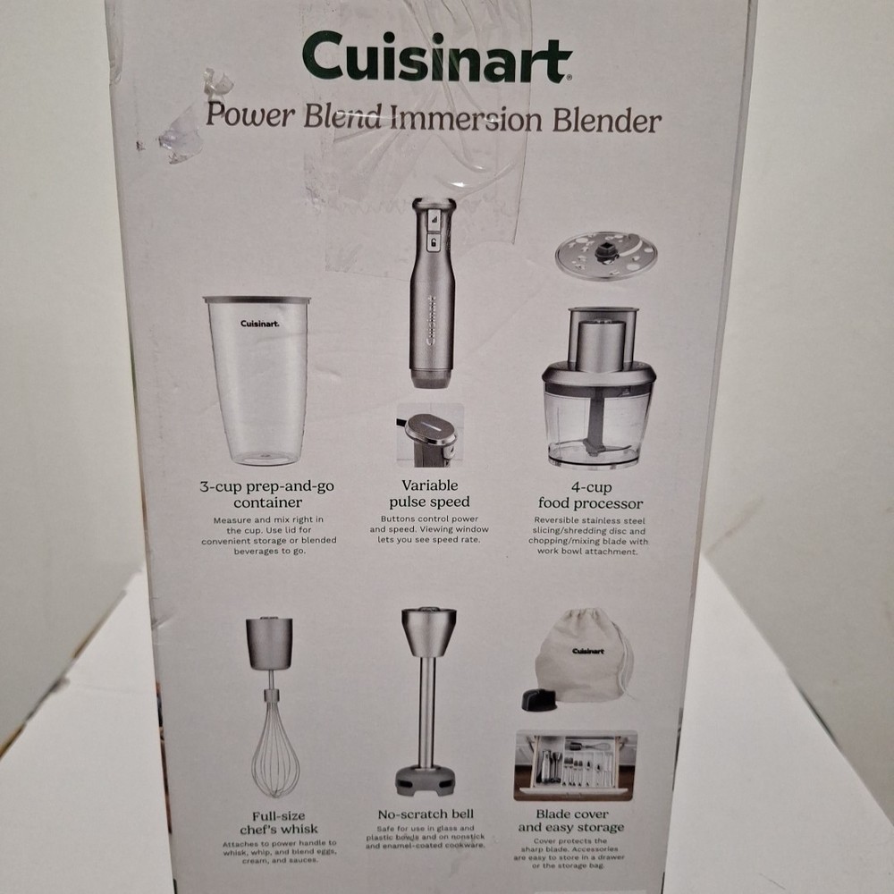 Cuisinart power blend Immersion blender w/ Accessories