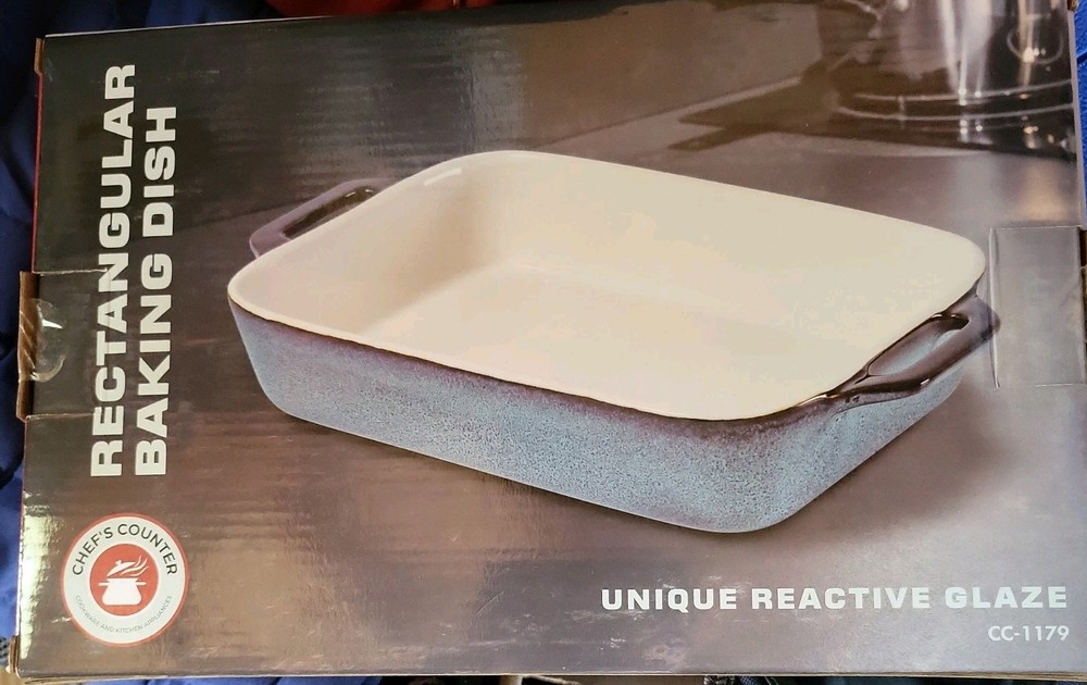 Chefs Counter Rectangular Baking Dish! New In Box