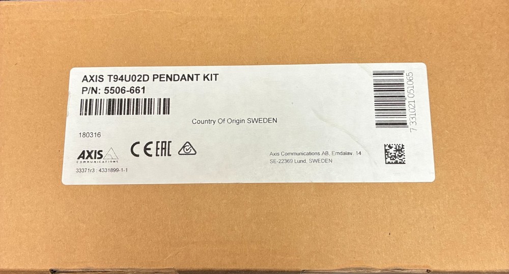 AXIS T94U02D PENDANT KIT