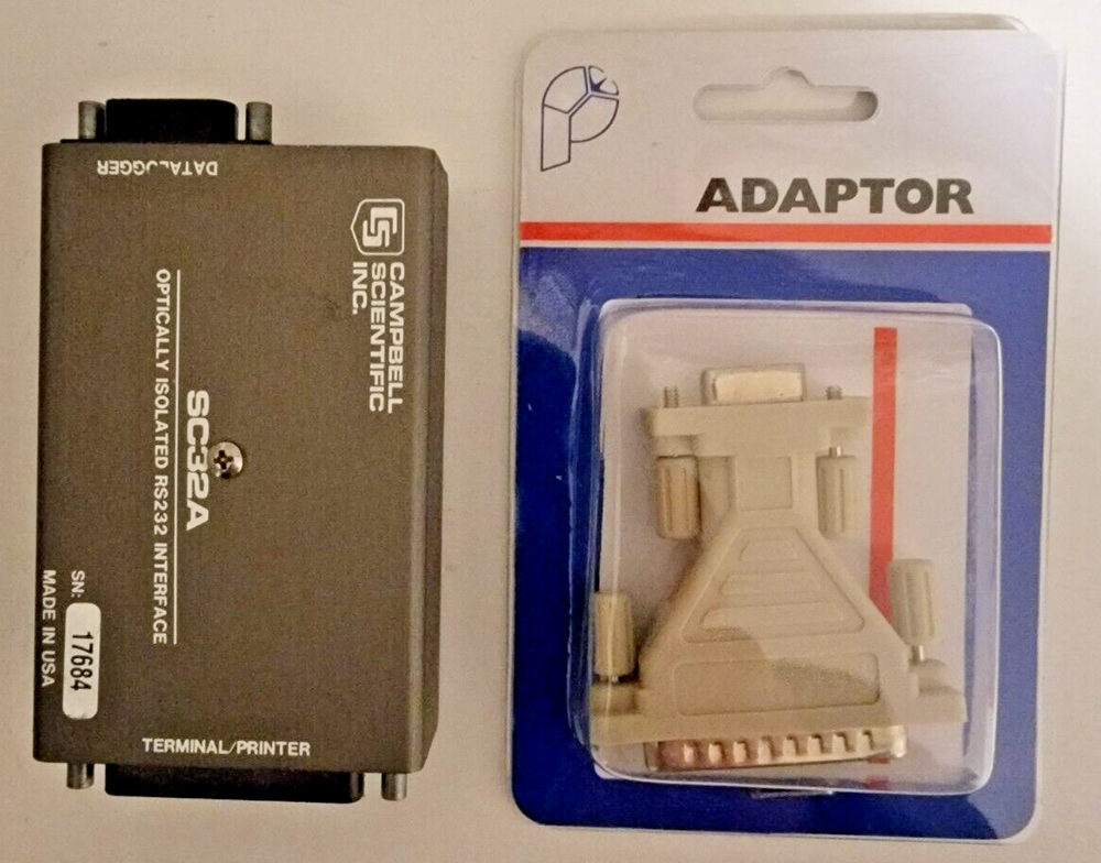 Campbell Scientific SC32A RS232 Interface - Includes 25pin adapter - Tested