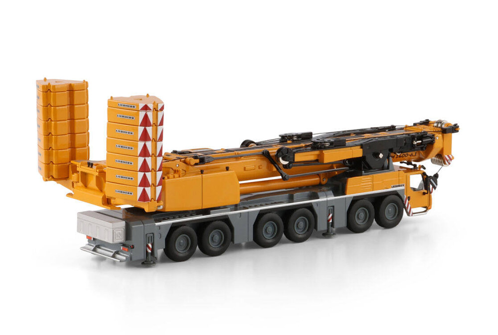 WSI 74-1001 Liebherr LTM1400 Mobile Crane 1/87 Diecast Construct Machine Model