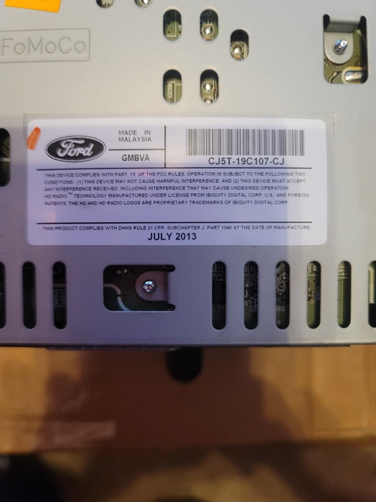 2013-2014 Ford Escape Titanium SONY 8" GPS Radio Display SYNC 2 Module Controls