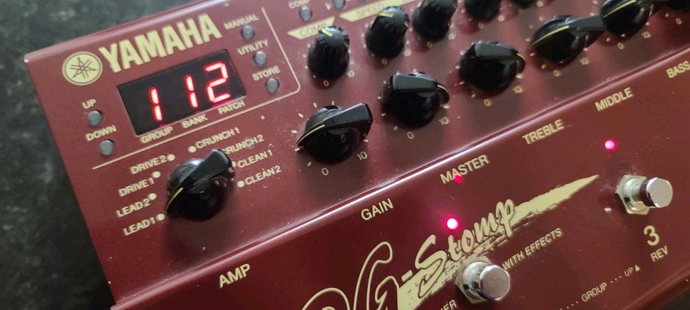 Yamaha G-Stomp MultiEffects Guitar Pedal