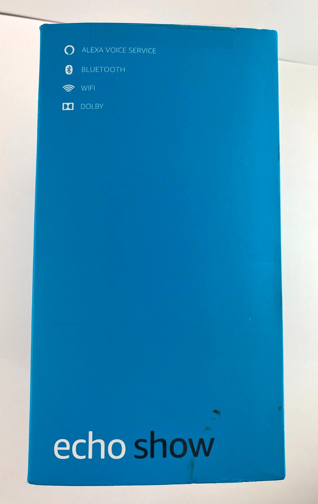 Amazon Echo Show 1st Generation W/AC 7" Display White / Black - 2017