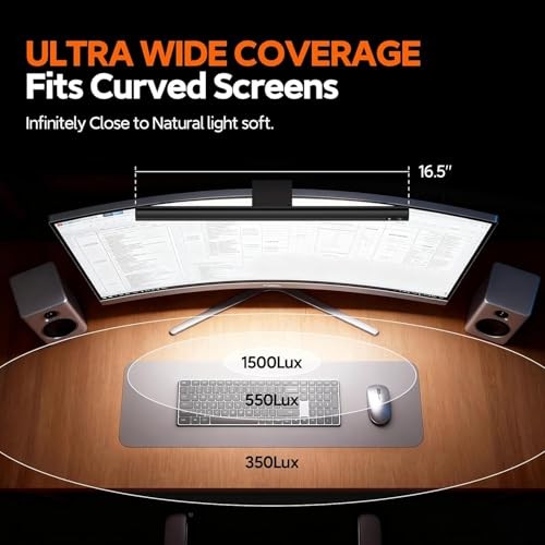 Computer Monitor Light Bar, USB Computer Lamp Dimmable Screen Light Bar,