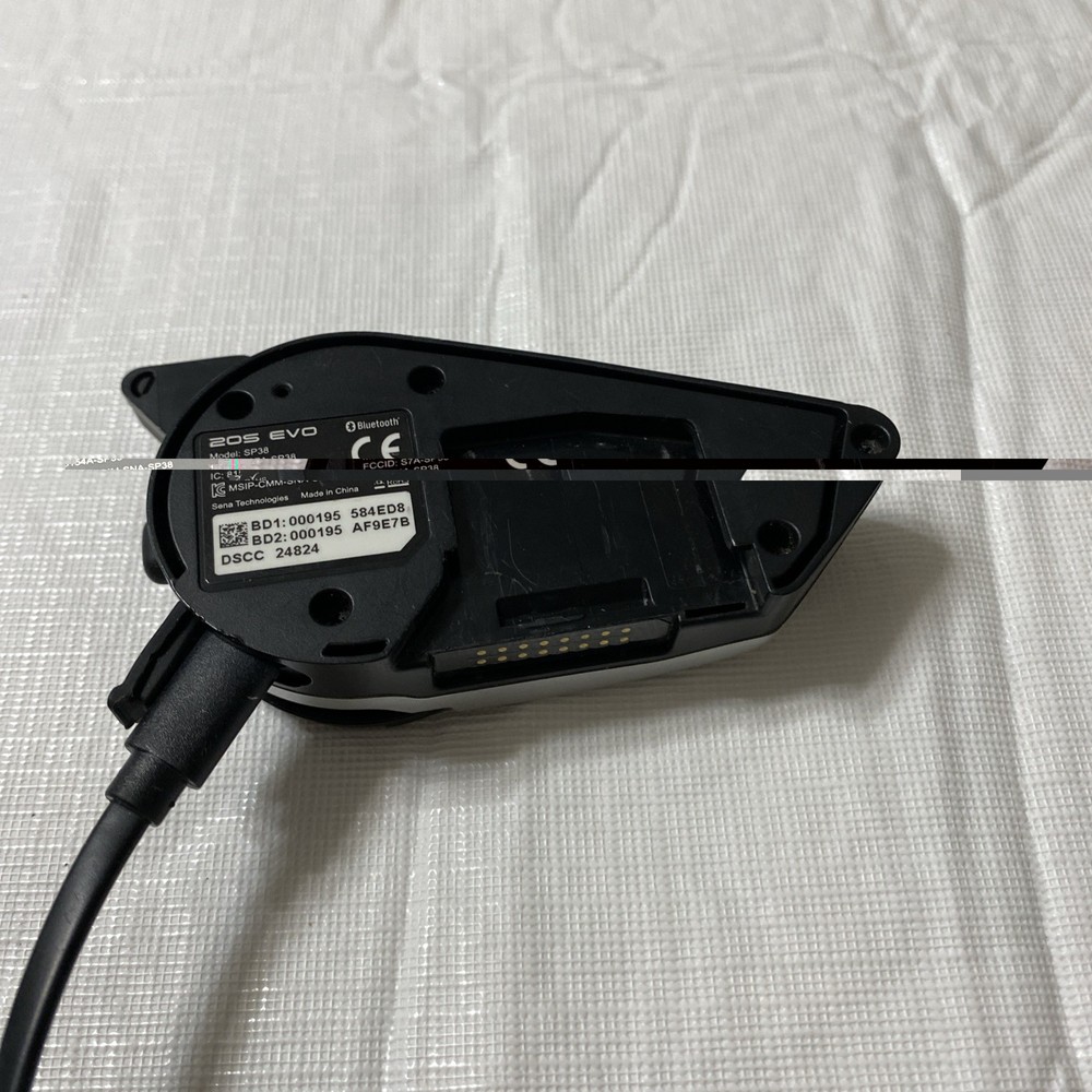SENA 20S-EVO Motorcycle Bluetooth Headset Communication System - Used