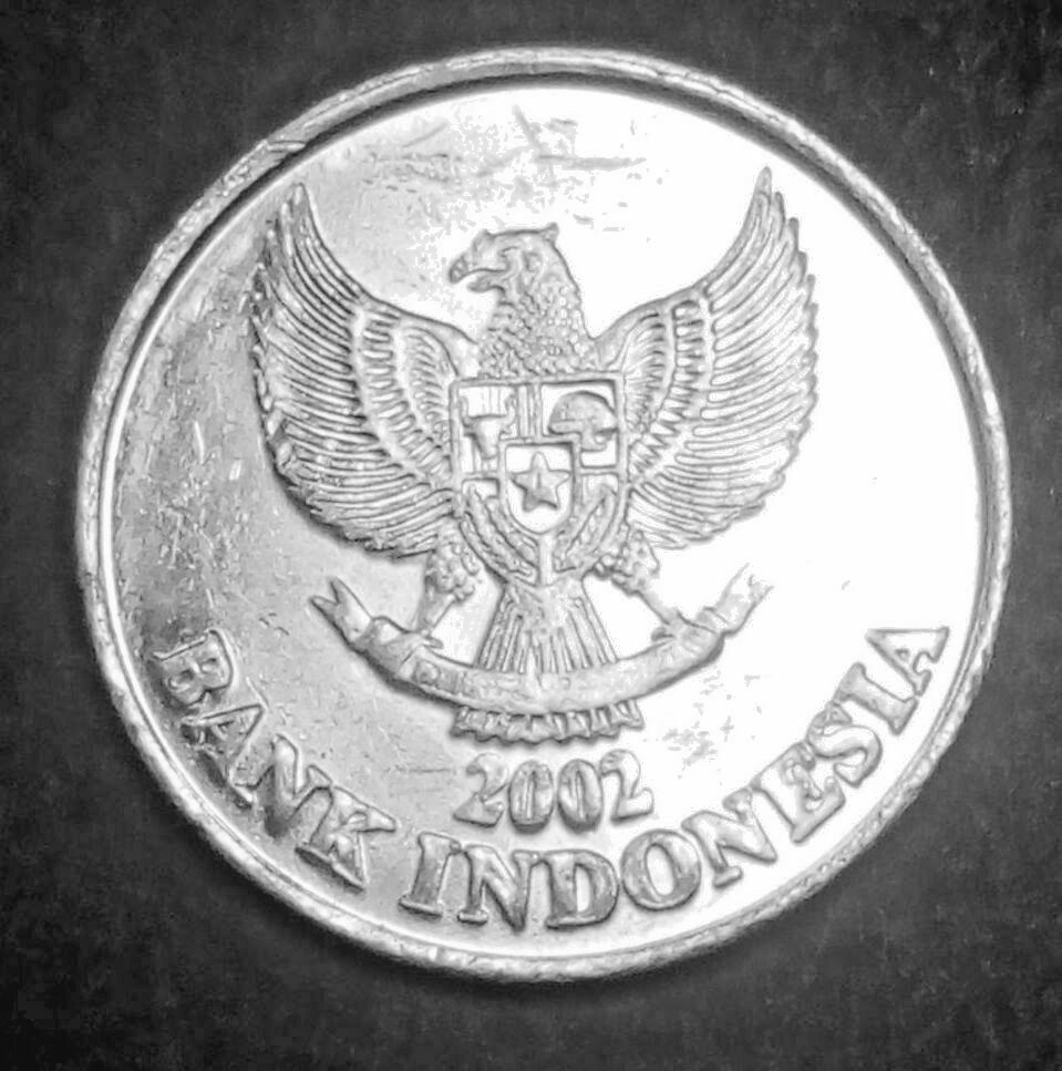 Indonesia 50 rupiah 2002 KM# 60