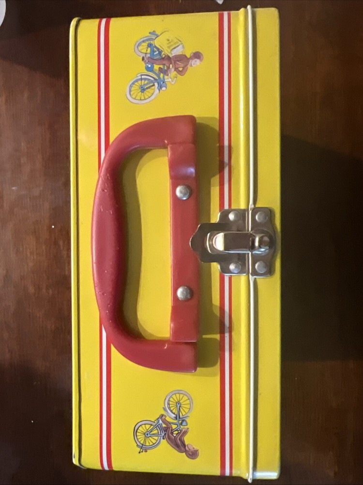 Vintage Curious George Lunch Box 